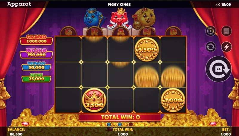 Piggy Kings - Buy Feature screen at pagpipilian sa pagbili
