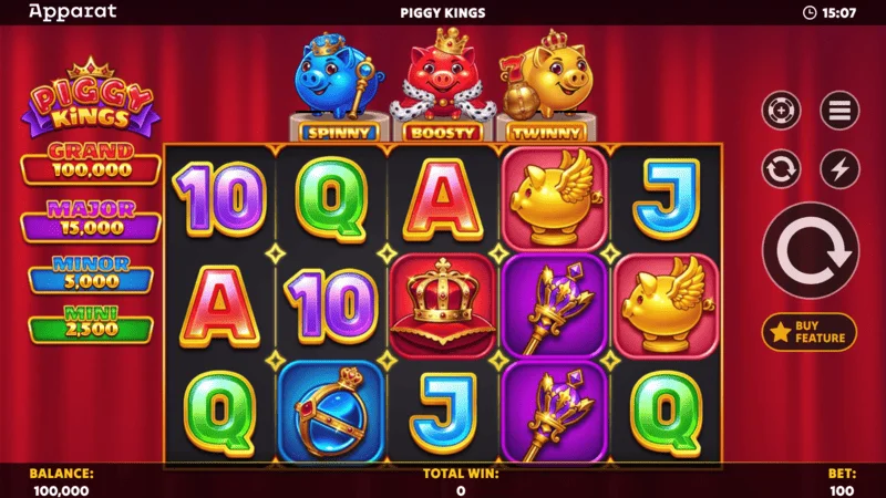 Piggy Kings - Pagsisimula ng Hold and Spin gamit ang Boosty